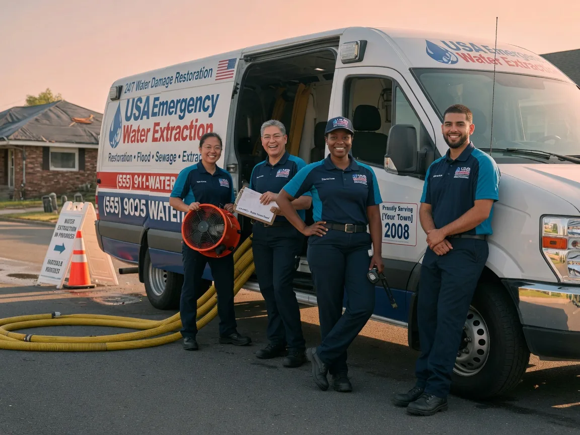 Emergency Water Removal company in Maxwell, CA